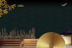 黑金奢华风地产宣传banner