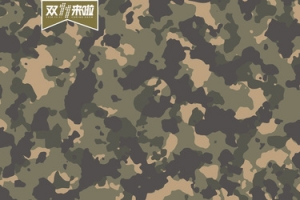 天猫双十一工装迷彩时尚banner