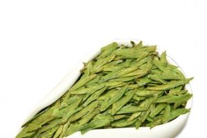 一杯香茶叶微距摄影