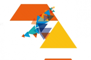 矢量创意画册图案设计