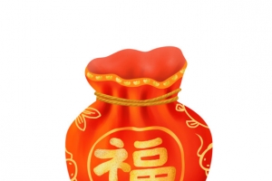 新年春节红色福袋