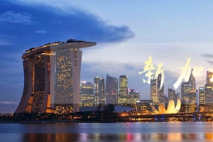 新加坡旅游海报banner图