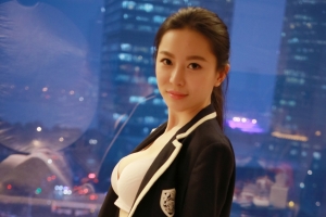 可爱制服美女慕羽茜4K壁纸