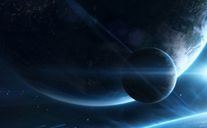 太空设计banner背景