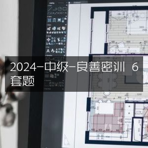 2024中级良善密训，精选6套题