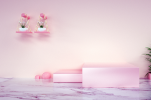 C4D，微场景，电商，舞台