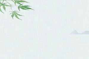 小清新二十四节气小暑海报