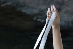 唯美仙气古风美女3840x1080双屏桌面壁纸