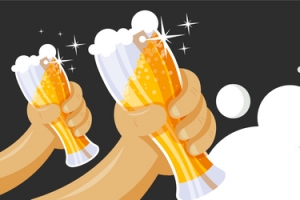 啤酒饮料畅饮banner