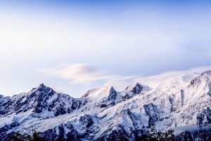 山脉 雪 风景 阿尔卑斯 4k壁纸 3840x2160