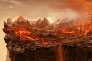 大气火山喷发背景