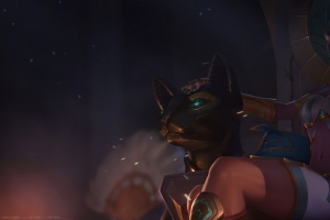 lol狂野女猎手奈德丽3440x1440壁纸
