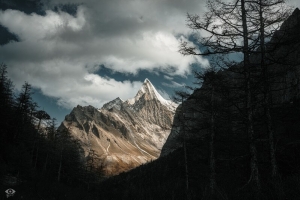 亚丁山风景摄影