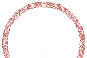 环形花纹