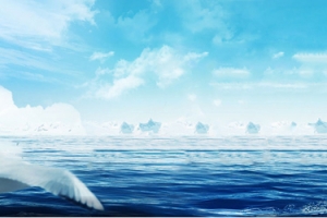 夏季海浪背景