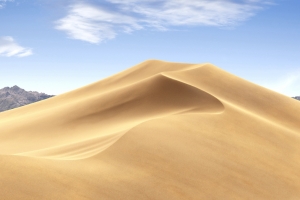 苹果MacOS Mojave 莫哈韦沙漠 白天风景5k壁纸5120x2880