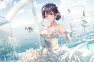 牧之原翔子3440x1440带鱼屏壁纸