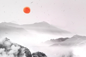 简约中国风重阳节banner