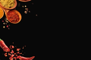 鸭脖吃货节简约黑色banner