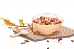腊八节 腊八粥 插画 节日