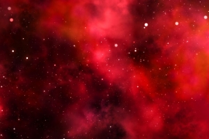 星系 太空 红色 闪耀 宇宙 4k壁纸 3840x2160