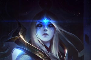 英雄联盟御星魔矢艾希2k手机壁纸