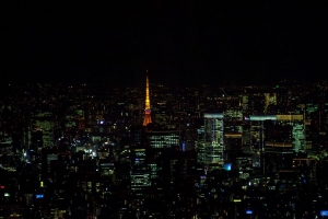 塔 建筑 灯光 城市 夜间 4k壁纸 3840x2160