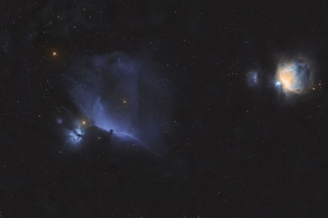 3840x2160 星云 恒星 眩光 星系 太空壁纸 背景