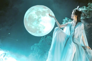 镜花水月 陈都灵 3440x1440带鱼屏壁纸