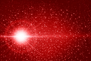 光效星光红色底纹