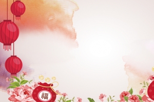2017鸡年贺岁中式春节除夕过年背景素材