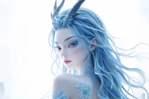 敖闰侧身美图4K手机壁纸图片2400x3840