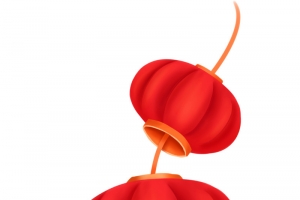 中国年，中国风，灯笼，装饰