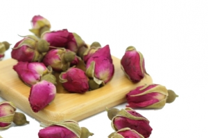 散开的玫瑰花茶