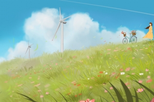 采花少女banner