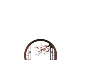 古风窗框元素