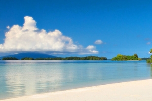 夏威夷海滩背景图