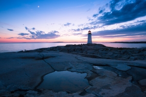 大西洋海岸佩吉角灯塔4K高清风景壁纸3840x2160免费下载