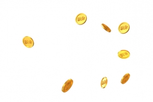 天降金币图片