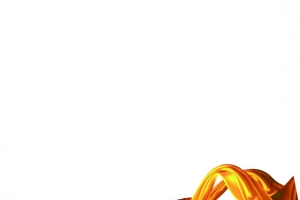 金色绸缎彩带高清PNG透明漂浮设计素材免费下载