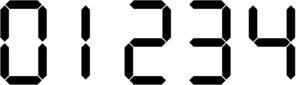 七段数字 7段数字