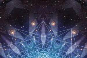 塔罗占卜玄幻背景素材