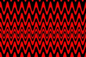 抽象 波浪 红色 黑色 4k壁纸 3840x2160