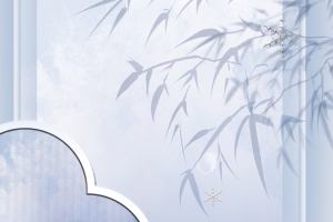 创意树枝阴影背景图