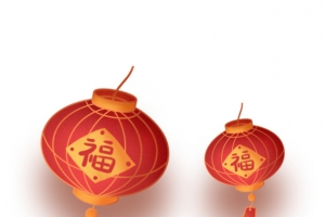 国潮国风插画灯笼