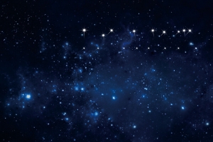 蓝色星空背景
