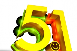 51立体字