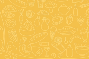 卡通美食西餐汉堡banner海报