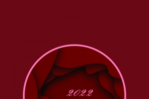 新年，2022，红色，婚礼，
