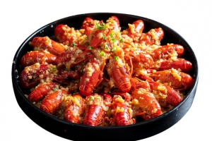 美味小龙虾盘子